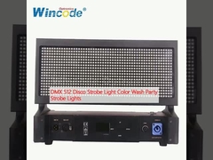 DMX 512 ديسكو ستروب ضوء لون غسيل الحفلة ستروب أضواء