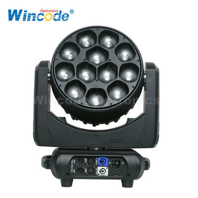 سعر جيد 12×40W LED RGBW 4in1 Pixel Control Moving Head Light with 540° Pan and 270° Tilt for Stage and Event Lighting الانترنت