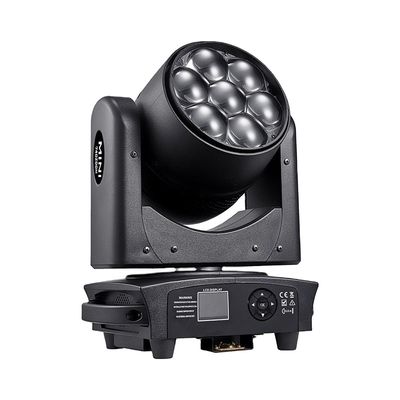سعر جيد 7x40W RGBW LED Moving Head Light with 540° Pan/Tilt and 50000 Hours Lifespan for Stage Lighting الانترنت