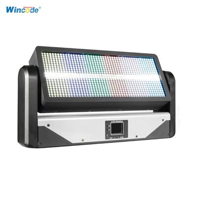 سعر جيد 12 قطاعات DMX رأس متحرك ستروب 12+12 طور RGB+W LED ضوء ستروب 400 واط لحفل موسيقي عرض خلفية المسرح الانترنت