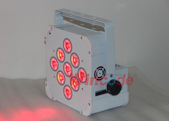 سعر جيد DMX 512 مصابيح مسرحية تعمل بالبطاريات 9 × 18W LED Beam Moving Bar مع تأثير مطاردة تلقائي الانترنت