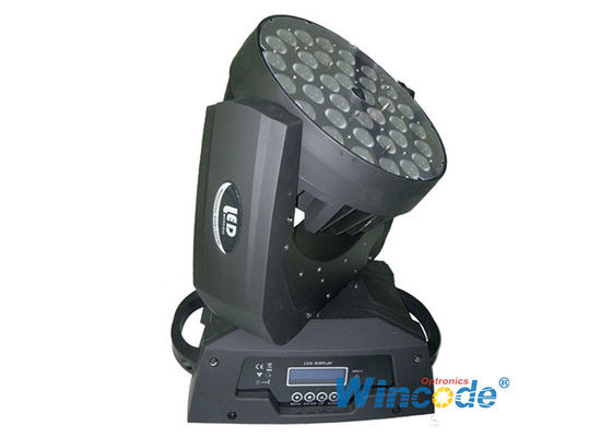 سعر جيد مصباح غسل الرأس المتحرك المهني RGBW 4 في 1 ، غسل اللون LED زوم مصباح غسل الرأس المتحرك الانترنت
