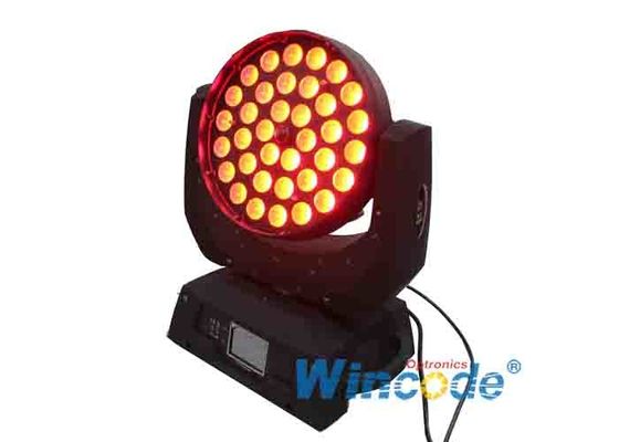 سعر جيد محركات قوية مصباح رأس متحرك 36pcs 18 واط RGBW + UV + L 7 في 1 للزفاف الانترنت