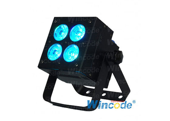 سعر جيد 4 × 10W RGBW 4 في 1 LED Par Light ، LED Flat Par Light ، LED Uplight لحفلات Dj الزفاف الانترنت