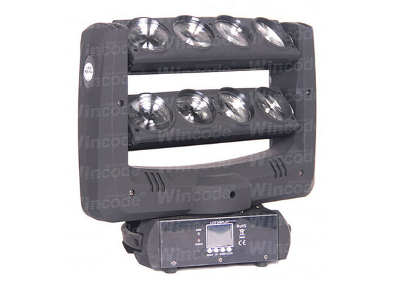 سعر جيد ضوء الرأس المتحرك 8pcs 12W 4 في لون واحد للمسرح الانترنت