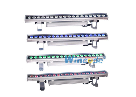 سعر جيد ضوء غسالة الحائط LED DMX جسم الألومنيوم RGBAW 0 - 100٪ ضبابية للوحة الإعلانية الانترنت