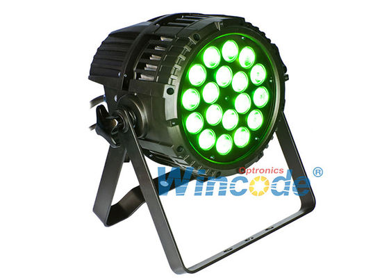سعر جيد 6 / 8 قنوات LED Par Light 18 X 18W RGBWA UV ستة في واحد للملاهي الليلية AC 100-240V الانترنت