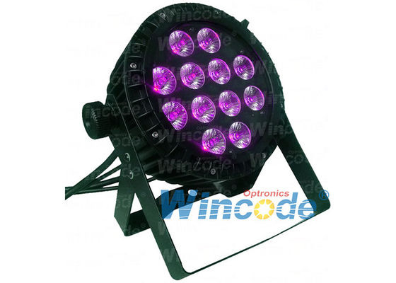 سعر جيد DMX512 التحكم LED Par Light 12 * 10W 25 ° / 45 ° / 60 ° زاوية شعاع للمسرح عرض الانترنت