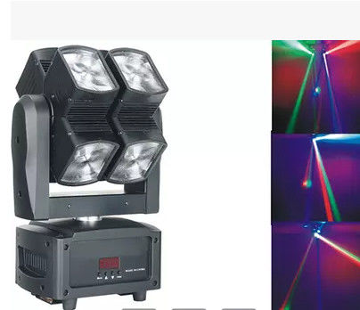 سعر جيد مادة مضادة للحريق 8 * 10W عجلة الحزمة المصغرة رأس متحرك لأحداث حفلات النادي الديسكو الانترنت