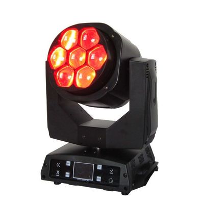 سعر جيد Wincode LED عين النحل الصغيرة 7x15W RGBW 4 في 1 غسل شعاع متحرك رأس LED الضوء الانترنت