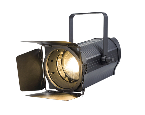 ضوء وجه 200W LED Fresnel Spot RGBW CRI≥95 RDM DMX512 زوم محرك