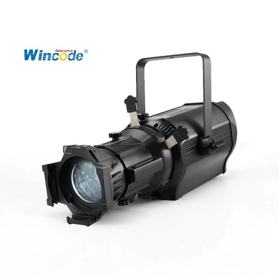 300W LED Profile Spotlight RGBALC 6 في 1 قابلة للتوجيه بالكامل من 2700 إلى 12000K مع نظام إدارة الألوان