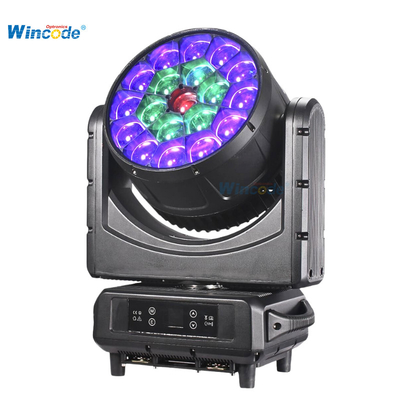 IP65 مضاد للماء RGBW LED متحرك رأس الضوء مع RDM و DMX512 التحكم
