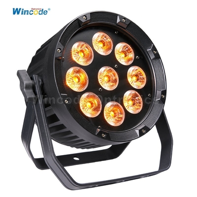 سعر جيد بطارية الليثيوم المحمولة 12000mAh LED Stage Up Light Touch Screen 16bit التخفيف WiFi / DMX / RDM الانترنت