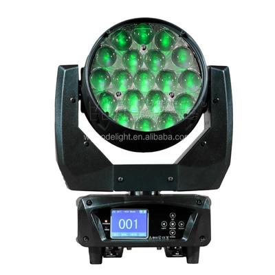 سعر جيد 19*12W RGBW DMX512 Control LED Moving Head Light with 540° Pan Movement for Stage and Events الانترنت