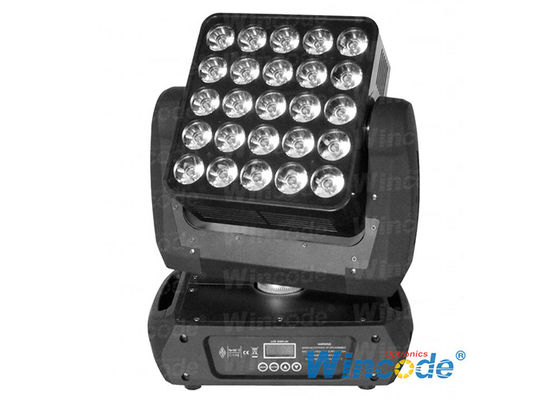 سعر جيد 25 × 12 واط LED مصفوفة مصفوفة متحركة رأس ضوء فردية التحكم بها مع التحكم Arnet الانترنت