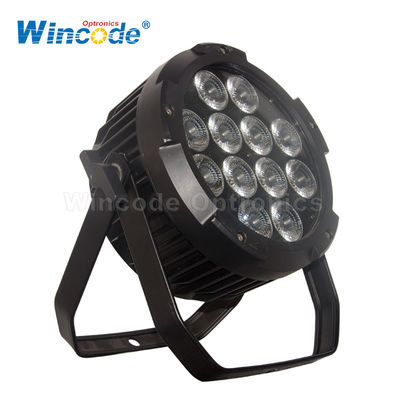 سعر جيد بطارية التحكم اللاسلكي APP LED Uplight 12 * 18Watt مقاوم للماء للمسرح الخارجي الانترنت