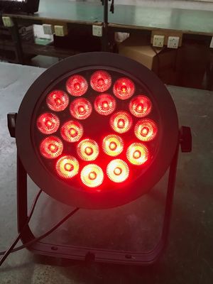 سعر جيد IP33 Slim Rgbwa 18x18w Led Par Light للمسرح لديكور عيد الميلاد الانترنت